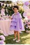 Magic Baby Kids Tulle Cape Costume - Party Birthday Costume Accessory - Purple 2-7 Years - 2