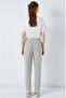 M1010757 Women's Sweatpants with Logo Print Gray - 5