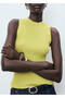 Knitwear rib blouse - 7