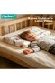 Baby Nursing Sleeping Pillow, Toddler Latex Shaping Pillow for Boys and Girls, Comfortable Breathable Lightweight Infant Head Support Pillow for Kids Infants Newborn - 2