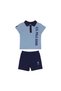 Baby Boy Short Sleeve T-Shirt Set of 2 - Bebe Indigo