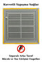 Ventilation Grille Bathroom Wc Toilet Grille Plastic Louver Gray 50X50 Cm. - 3