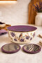 Fiorella 5 Piece Grater Mixing Bowl / Storage Bowl Large Size