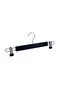 Wooden 8131 Latch Hanger for Pants and Skirts, Black Color, 1 Piece - 2