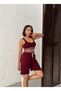 Women's Modal Bustier and High Waist Shorts Sports Set - 4