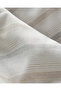 Glint Stripes Yarn Dyed Double Size Bed Sheet Duvet Cover Set 200X220 cm Beige-Grey - 5