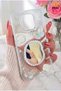 Redmi Note 9 Pro/9S Case 3D Butterfly Rose Pattern Mirrored Glitter Transparent Design Silicone Cover - 3