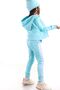 Spangly Sequin Striped Girl's Sweatpants - 5