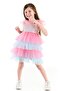 Perla Sequined Girl's Tutu Party Dress - 4