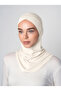 Cross Hijab Neck Collar Bonnet - Cream - (St232), (Id 3423205)