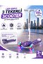 Gtpro Children's Scooter Foldable 3+ Years Old 3 Wheels with Led Lights 50kg Capacity