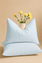 Blue Colored Cotton Ranforce Fabric Covered Pillow Case 2 Pieces 50X70 cm - 2