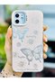 iPhone 11 Compatible (12 View) Cornered Fingerprint Free Printed Metallic Electro Silicone Case - 4