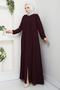 Casual Hajj and Umrah Trip Pleated Halter Neck Ferace - 5