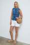Bonna Garnili Straw Crossbody Bag Brown - 6