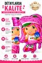 Foil Balloon Character Strawberry Girl 60×40 cm Helium Compatible - 3