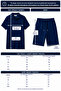 Premium Wrinkled Fabric Short Sleeve Shirt - Trouser Set Lycra Unisex Women's and Men's Set - 4