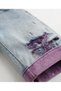 Girl's Ripped Detailed Pocketed Denim Shorts - 6