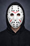 Jason Voorhees 13. Friday Hockey Costume Mask – White - 2