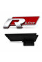 Volkswagen Passat R Line Red Front Grille Logo Metal Emblem - 2