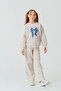5-9 Years Butterfly Magic Girl's Suit-Latte - 6