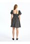 Square Neck Floral Dress (S5) - 4