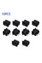 10 Pcs Round Rocker Switches 250V 3A 2-Pin ON/OFF Toggle SPST for Auto Car Truck Boat 10x15mm - 7