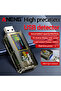 جهاز اختبار USB رقمي ANENG P01 مع شاشة عرض، مقياس فولتية وتيار مستمر، عداد طاقة، فولتميتر ومقياس أمبير للتيار المستمر 4-30 فولت - 5