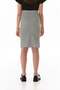 Striped Elastic Waist Girl's Skirt - 4