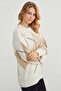 Diamond Patterned Oversize Sweater - 6