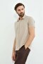 Ribbed Sleeve Layered Slim Fit Shirt - 4