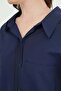 Basic Single Pocket Oversize Shirt - 6
