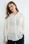 Tek Pocketed Cross Buttoned Oversized Shirt - 7