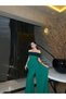 Scuba Crepe Dress Zumrut 583194 - 3