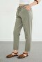 Tie-Waist Pocketed Gabardine Trousers - 7