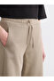 Two Mt Shop Quality Soulife Beige 3 Thread Rastered Plain Loose & Baggy Women's Sweatpants - 4