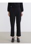 Trendlucky Carrot Cut Women's Trousers with Elastic Waist with a Difference in Color - 3