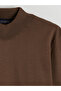 Esvab • Modern & Distinctive Half Fisherman Roba Collar Wool Blend Men's Knitwear Sweater - 7