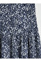 Original Elastic Waist Patterned A-Line Skirt - 7