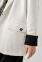 9-15 Years Royal Premium Girl's Suit -Ecru/Black- - 5