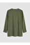 Nevavm Double-Breasted Collar Textured Modal Blend Women's Kimono with a Difference - 6