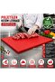 Polyethylene Cutting Board for Raw Meat, Fruit and Vegetables 50X30X2 cm 1 Piece Red Color Sent. - 2