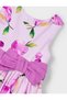 Girls' 3917 Printed Dress Gkm0319 - 5