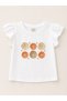 Girl's Tassel Detail Shorts Set 2-5 Years Orange - 2