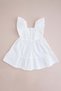 Embroidered Detailed Ruffled Girl's Dress - 6