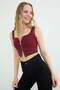 Basic Double Zipper Covered Blouse