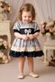 Baby Girl Kids Birthday Party Wedding Dress Tulle Tutu Lined Children's Clothing Toddler Clothing Baby Girl E - 2