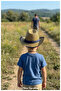 Straw Sun Hat for Children (Ages 3-8) (Unisex) - 3