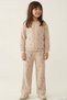 Girl's Trouser Suit Floral Print Pink Arma Accessory Detail 4-8 Years, Powder - 2