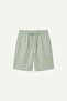 Breathable 100% Linen Premium Baggy Fit Bermuda Shorts G0854Ax26Sm - 5